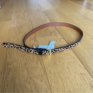 NWT Banana Republic Factory Leopard Print Belt